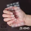Suministro Exclusivo Transfronterizo de Pegatinas para Uñas con Purpurina, Película de Esmalte en Polvo con Degradado para Uñas, Pegatinas para Uñas con Lámina Dorada Impermeables de Hoja de Arce de Venta Caliente