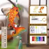 Colgante de Esmalte Cloisonné Paquete de Materiales Hecho a Mano para DIY Pintura de Esmalte Cloisonné Evento de Cultura Tradicional Colgante Pequeño Regalo