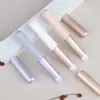 Pincel para Labios Redondo con Tapa, Pincel para Difuminar, Pincel para Corrector, Pincel de Maquillaje Multifuncional, Pincel Portátil para Labial, Pincel Portátil para Labios