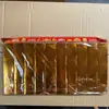 Barras de Ouro Acabadas, Lingotes de Ouro Puro, Dinheiro de Papel para Adoração aos Ancestrais, Oferendas para o Festival Qingming e o Festival das Roupas Frias, e Oferendas para Passar na Estrada