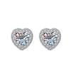 Pendientes de circonita dulces, sencillos, frescos y encantadores, estilo coreano, minimalistas, para niñas, pendientes de alta calidad, accesorios de moda.