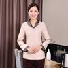 Ropa de limpieza, ropa de trabajo de asistente de habitación de hotel de manga larga para mujer, ropa de otoño e invierno, uniforme de PA de propiedad