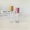 Suministro en Stock de Botellas de Vidrio Transparentes con Roll-on de Pequeña Capacidad de 10 ml, Botellas Marrones para Aceites Esenciales, Botellas con Roll-on de Tamaño de Viaje de 10 ml