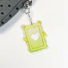 Funda Acrílica Original con Alas de Ángel para Tarjeta de 3 pulgadas, Exhibidor Polaroid, Merchandising de Fan, Almacenamiento Pequeño de Tarjetas, Funda Protectora
