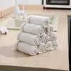Pano de algodão arco-íris repelente de óleo pano de prato esfregão não é fácil de ficar oleoso para limpar toalha de lavar louça pano de ferramenta de limpeza de cozinha