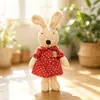 Venta al por mayor Conejo de Azúcar Genuino Conejo Sucre Muñeca Muñeca Chupete Venta Directa Muñeca BJD Vestido de Girasol de Lunares Lindo