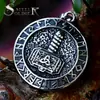 Guerreiro de Aço Viking Nórdico aoding Martelo de Thor pingente de aço titânio novo pingente de aço inoxidável estilo étnico