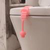 Levantador de Tapa de Inodoro con Cabeza de Hongo Levantador de Tapa de Inodoro Doméstico Mango de Silicona Antisucias para Baño Levantador de Tapa de Inodoro