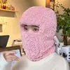 Gorro Lei Feng de Invierno para Hombres y Mujeres, Protección para los Oídos, Sombrero de Algodón a Prueba de Viento del Noreste, Máscara de Protección contra el Frío, Gorro Cálido para Ciclismo, Bufanda para el Cuello Todo en Uno