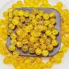 Novas Contas Soltas Redondas de 10mm Guofeng Cor Gelo Rachado Prata Escovada Seda Esmalte Contas Estouradas Acessórios para Pulseiras DIY