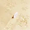Papel pintado de tela autoadhesivo impermeable liso para dormitorio sala de estar PVC lino pegatinas de renovación de dormitorio al por mayor