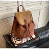 Bolsa Transfronteriza de Gran Capacidad 2026 Nuevo Mochila Otoño e Invierno para Mujer Bolso Cubo Portátil Mochila Versátil Casual para Viajes