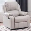 Sofá espacial de primera clase para sala de estar, sillón reclinable eléctrico individual de tela, sofá mecedora multifuncional para manicura de masaje para personas perezosas