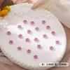 Accesorios Metálicos para Uñas Aleación Flor de Cinco Pétalos Arte de Uñas Fábrica Venta al por Mayor Mini Flor de Perla Uso para Uñas Decoración de Uñas