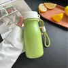 Nueva taza térmica de acero inoxidable para niñas, taza de agua de aspecto elegante, taza de bolsillo mini, taza para beber de oficina, fábrica de venta al por mayor de regalos