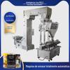 Máquina de embalagem de pesagem automática de partículas, linha de produção de enchimento de nozes de arroz, tâmaras vermelhas, nêspera, balança eletrônica de milho, pode máquina