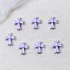 Joyería para Uñas con Color Dopamina Popular Transfronterizo Corazón de Cuervo Joyas de Resina Diamante Cruz Llevable Accesorios para Uñas Accesorios DIY