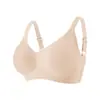 Base líquida customizada transfronteiriça, gel de gelatina sem costura, suporte macio, lingerie feminina, efeito de elevação e sustentação 3D do busto, reduz o acúmulo de gordura nas laterais