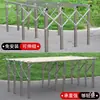 Estante Plegable de Acero Inoxidable para Puesto Callejero Estante para Puesto de Mercado Nocturno Estante para Puesto al Aire Libre Mesa Plegable Estante para Puesto Callejero Estante para Puesto de Mercado Nocturno