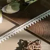 Em estoque Novo Lolita Bordado Solúvel Em Água Lace Leite Seda Único Lado Flor Onda Lace Lace Código De Barras