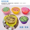 Molde de silicona para muffins, forma de corazón, redondo, para pastel, pudín, gelatina, hojaldre, mousse, freidora de aire