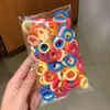 Lindo Scrunchie de Alto Valor Que No Daña el Cabello Anillo para el Pulgar Infantil Alta Elasticidad Scrunchie para Bebé Anillo de Toalla Accesorio para el Cabello