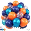 Conjunto de 50 Balões de Látex Espessos Transfronteiriço, Conjunto de Balões Flutuantes de Hélio, Adereços de Decoração de Aniversário