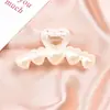 Pasador de Pelo Retro Coreano con Perla Pinza Lateral para Niña Parte Trasera de la Cabeza Tamaño Pequeño Pinza para el Cabello Pinza Pinza de Cabello Tocado