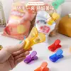 Adesivo Magnético de Geladeira Clipe para Selar Alimentos Cozinha Doméstica Criativo Conservação de Alimentos à Prova de Umidade Clipe para Selar Lanches