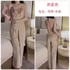 Marca Guiruo Lingerie Apaixonada Decote V Profundo Com Bojo Veludo Puro Desejo Tops e Calças Femininas Robe Três Peças Q4107