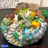 Maceta para Suculentas con Forma de Casa de Jardín de Paisaje en Miniatura, Maceta Creativa para el Hogar de Gran Diámetro para Uso en Balcón