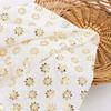 Tela de crepé doble de algodón 40 primavera y verano dorado ropa para niños vestido ropa para el hogar