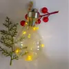 2026 Bola de Navidad Nueva para Mascotas, Bola Decorativa de Planta Artificial Navideña, Bola para Colgar en el Árbol de Navidad, Bola de Navidad con Luz LED Emisora