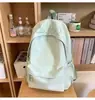 Nova Mochila Escolar para Meninas do Ensino Fundamental, Mochila Simples e Estilosa Estilo Ins, Mochila Esportiva Moderna para Universitários