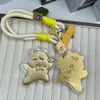 Concha de Água Ouro Puro Ouro 999 Lingote Trazedor de Fortuna Óculos de Sol Desenho Capivara Corrente de Celular Chaveiro Pingente de Bolsa