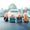 Pequenos Monges Criativos Inspirados em Zen para Decoração de Mesa, Estação de Trabalho e Carro para Estabilidade Emocional