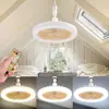 Lâmpada de rede para ventilador de teto com rosca E27 LED vermelho da moda lâmpada de ventilador com rosca lâmpada de ventilador de teto com controle remoto lâmpada de ventilador brilhante economia de energia atacado