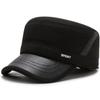 Sombrero gorro de otoño e invierno para hombre protección para las orejas sombrero de lana ganó la licitación a prueba de frío engrosado cálido para exteriores gorra de béisbol para mediana edad
