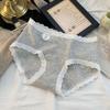Cueca Infantil Antibacteriana Estendida 16cm 10A Antibacteriana para Meninas Algodão Classe a Sem Tintura Algodão Respirável para Meninas Roupa Íntima de Algodão Feminina
