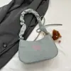 Bolsa feminina outono 2023 nova bolsa de mão casual simples bolsa de ombro personalizada nicho bolsa de axila moda retrô