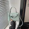 Estilo Coreano Lunares Bolso de Mano Pequeño Cuadrado Cruzado para Mujer para el Trabajo Popular Este Año 2026 PU Nueva Moda Exquisito