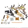 Estante desenrollador de alambre accesorios para máquina trenzadora base de montaje de pistola de tensión carcasa de rodamiento bobina desenrolladora tuerca cónica superior disco de freno