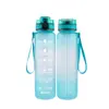 Taza de Agua Deportiva de Plástico Tritan Resistente a Altas Temperaturas, Gran Capacidad 1000ml, Taza Espacial para Fitness, Portátil