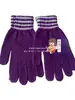 Guantes de Punto RPET de Moda, Protectores de Manos Jacquard Cálidos de Otoño e Invierno, Guantes Cepillados de Lana Artificial, Fábrica Personalizada