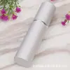 Frasco de vidro para sub-engarrafamento de perfume 10ml portátil de viagem cabeça chata frasco de sub-engarrafamento boca de amostra spray vazio garrafa impressão de logotipo