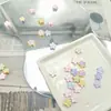 Flor de Cinco Pétalas Desenho Animado Contas Separadas Contas Material de Contas Soltas Contas Separadas Acessórios para Corrente de Celular Liga DIY Acessórios Fofo