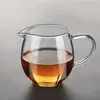 Suministros del Fabricante Taza de Feria de Vidrio Tetera Cuadrada Taza de Té para el Hogar Filtro de Acero Inoxidable Divisor de Té Té Kung Fu