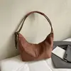 Bolsa Grande para Empanadas Estilo Coreano Bolso de Hombro Retro Otoño 2025 Nuevo Bolso Cruzado para Mujer Bolsillo de Axila de Alta Gama para Otoño e Invierno