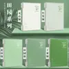 Cuaderno de Hojas Sueltas B5 con Espiral de Aspecto Premium, Gradiente, Desmontable A5, Estudiantes Universitarios, Estudiantes de Secundaria