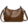 Bolsas Femininas 2026 Novo Estilo Tendência para Mães de Meia-Idade, Bolsa de Ombro Único Transversal, Bolsa Macia para Sogra, Comércio Exterior Transfronteiriço Dropshipping